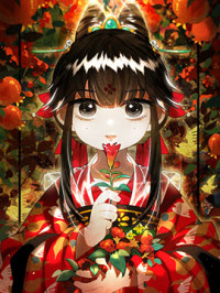 Pomegranate Blooms in Spring